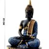 Beautiful Sitting Buddha Idol Statue - Image 3