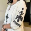 Ethnic Cotton Kurta Set for Women ? Straight Fit with Palazzo and Dupatta(M) - Image 3
