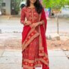 Charming in Cotton ? Embroidered Floral Printex Dress for Women (XL) - Image 4
