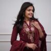 Cotton Charm ? Floral Embroidered Dress with Printex Artistry (M) - Image 5