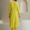 Printed Cotton Straight Kurta Set with Dupatta for Women(M) - Image 6