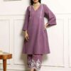Fresh & Floral ? XXL Cotton Dress with Stunning Embroidery & Prints(M) - Image 3