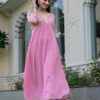 Cotton Printed Kurta with Coordinated Palazzo and Dupatta for Women(M) - Image 7