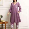 Fresh & Floral ? XXL Cotton Dress with Stunning Embroidery & Prints(M) - Image 6