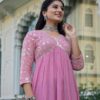 Cotton Printed Kurta with Coordinated Palazzo and Dupatta for Women(M) - Image 6