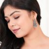 Women's Indian Bollywood Stylish AZ838-OXidised Earrings Traditional Ethnic Jhumka/Jhumki Earrings for Women Unique Design - Image 3