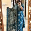 Bloom Boldly ? XXL Cotton Dress with Beautiful Embroidery & Print(L) - Image 2