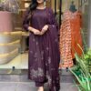 Elegant Everyday Wear ? XXL Embroidered Cotton Floral Dress(XXL) - Image 7
