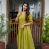 Everyday Glam ? Women?s Embroidered Cotton Kurta Set, Medium (M) - Image 4
