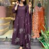 Elegant Everyday Wear ? XXL Embroidered Cotton Floral Dress(XXL) - Image 8